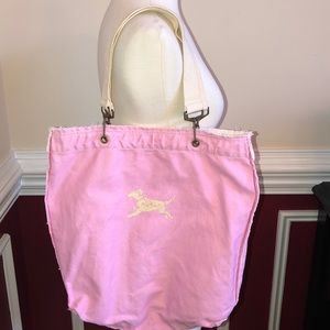 Authentic Pigment pink tote bag